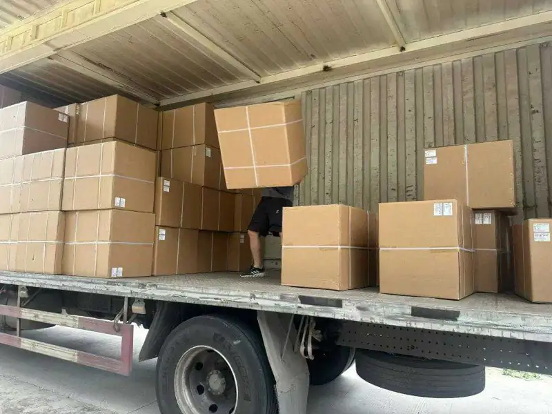 Bulk exterior auto parts ready for export to Africa