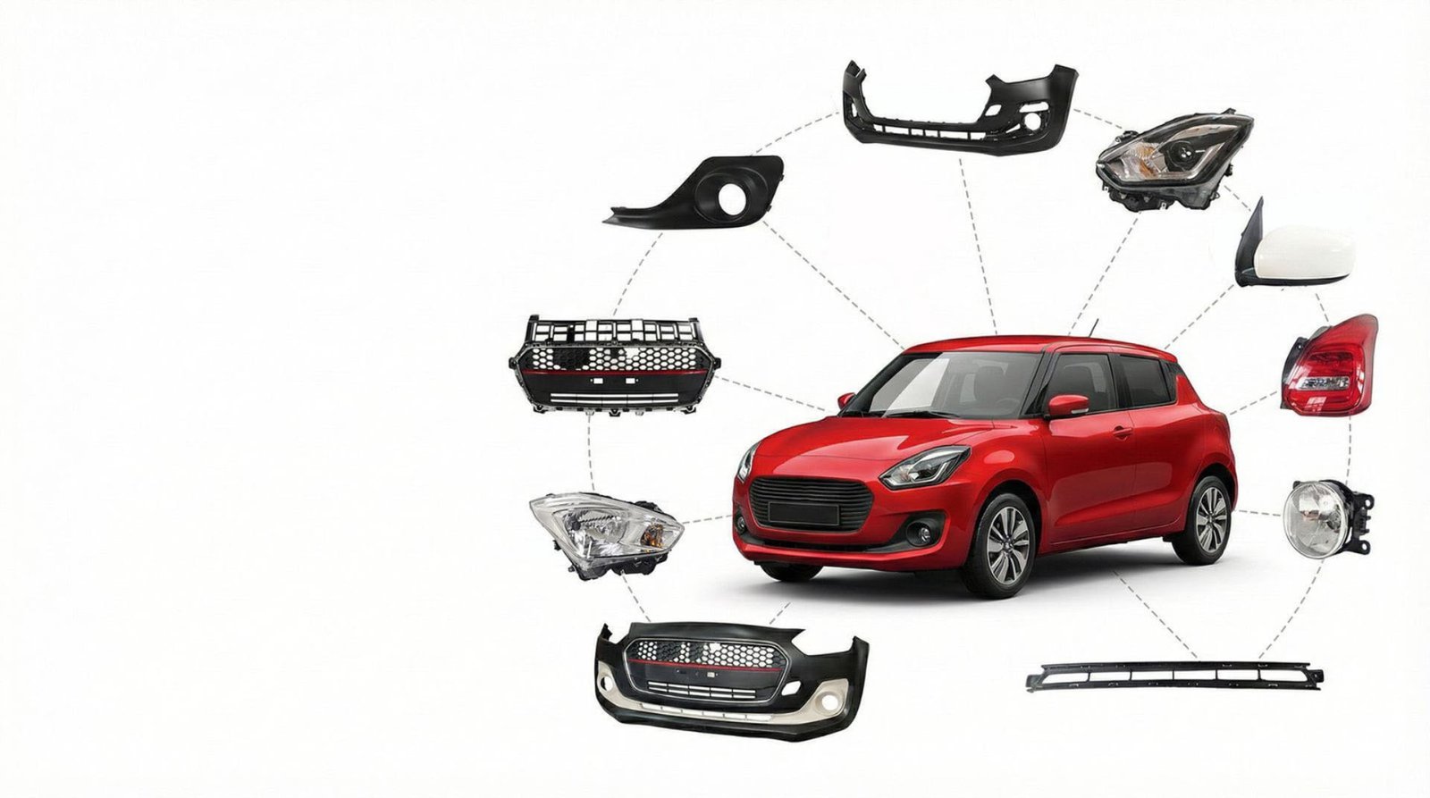 Suzuki & Maruti Aftermarket Body Parts Manufacturer Factory in China